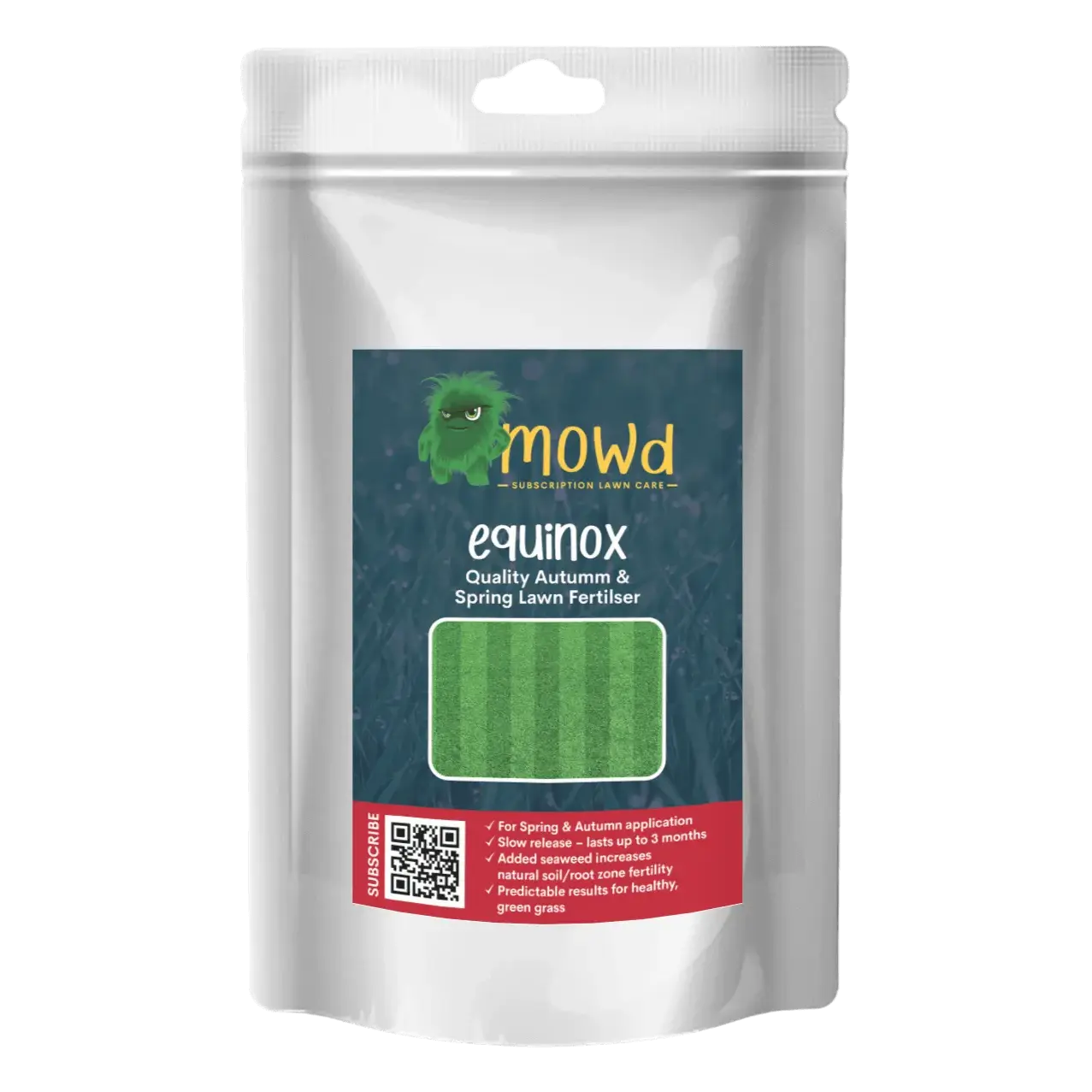 Equinox Spring & Autumn Lawn Fertiliser 15-1-15 +1Mg +2.5Ca +Seaweed