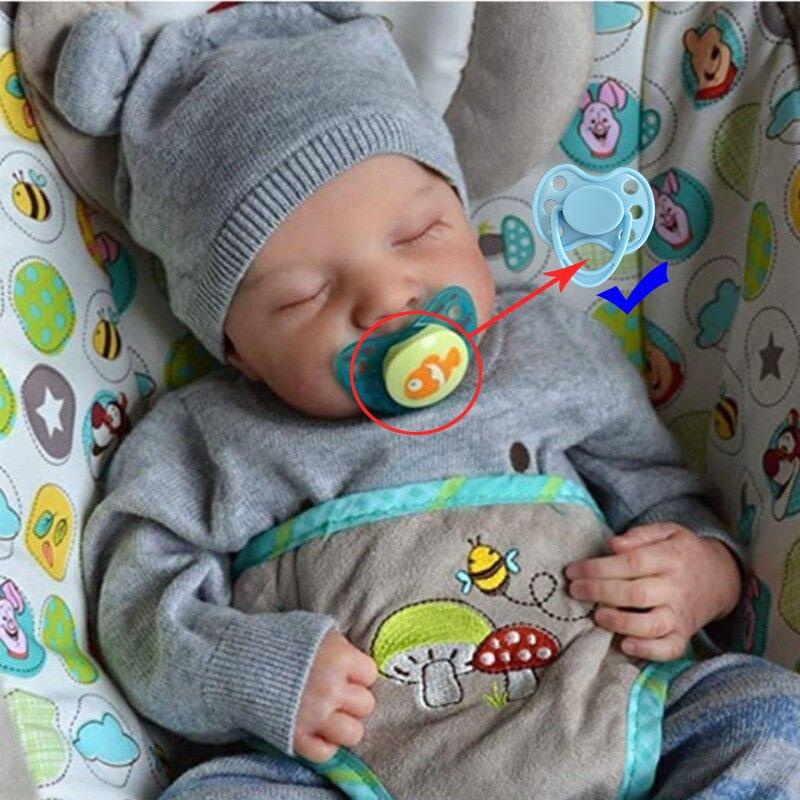 Product Introduction of Ultra-Soft 18" Handcrafted Reborn Youngsters Doll - Realistic Silicone Youngsters with Clothes, Bottle & Birth Card - Perfect Gift for Youngsters and Collectors 4