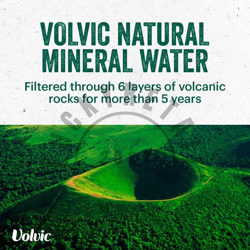 Volvic Natural Mineral Water 24 Pack (24 x 500ml) | Naturally Filtered Beverage 7