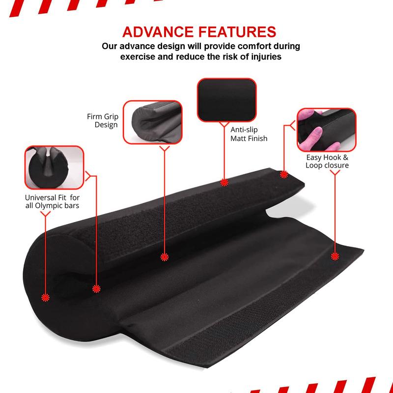 Weight Lifting Barbell Pad Squat Bar Powerlifting Neck Shoulder Protection 2