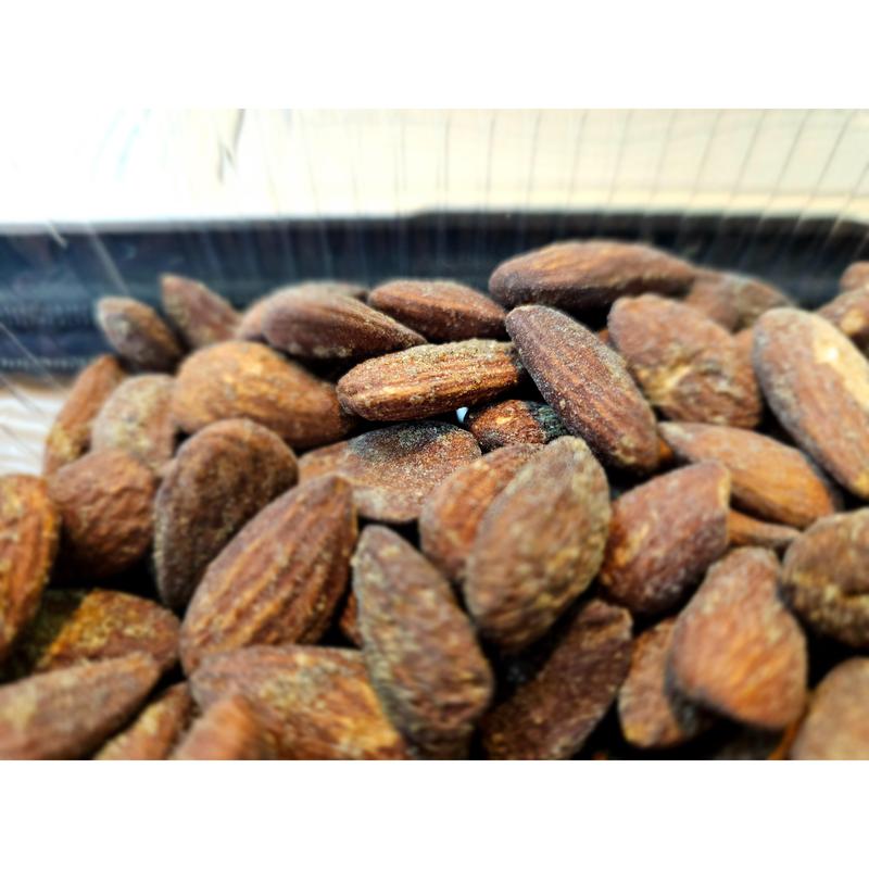 Premium Smoked Almonds - Rich, Savory Taste with a Satisfying Crunch - Protein, Snack Badam 1