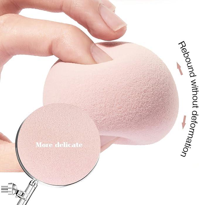 Marshmallow Makeup Sponge, Multi-use Beauty Blender with Box, Ultra Soft Makeup Sponge, Portable Cosmetic Accessories for Women & Girls, Skin Friendly Beauty Sponge, Makeup Tools, Dry and Wet Dual-use Makeup Beauty Blender, Birthday Box for Girl 5