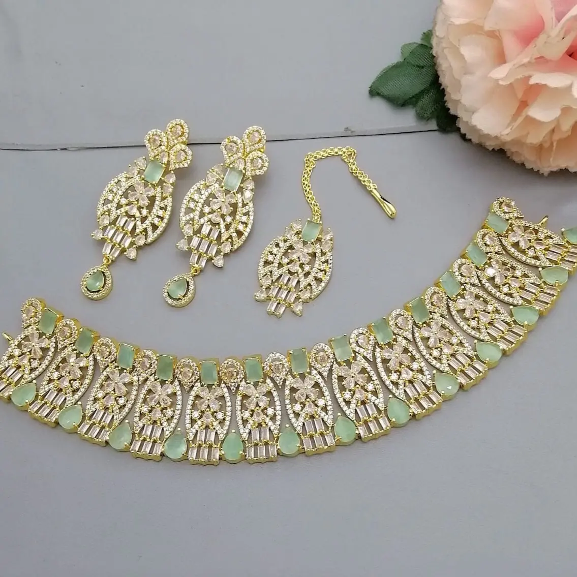 American Stone Necklace Sets