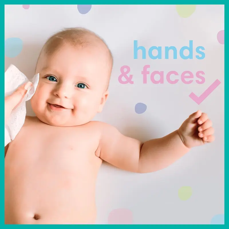 Pampers Fresh Clean Baby Wipes 15 Packs of 80 = 1200 Baby Wet Wipes, Baby Scent, Also Great For Hands And Face 4
