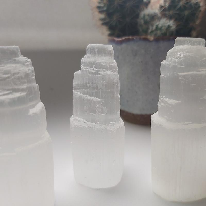 Selenite tower crystal 2
