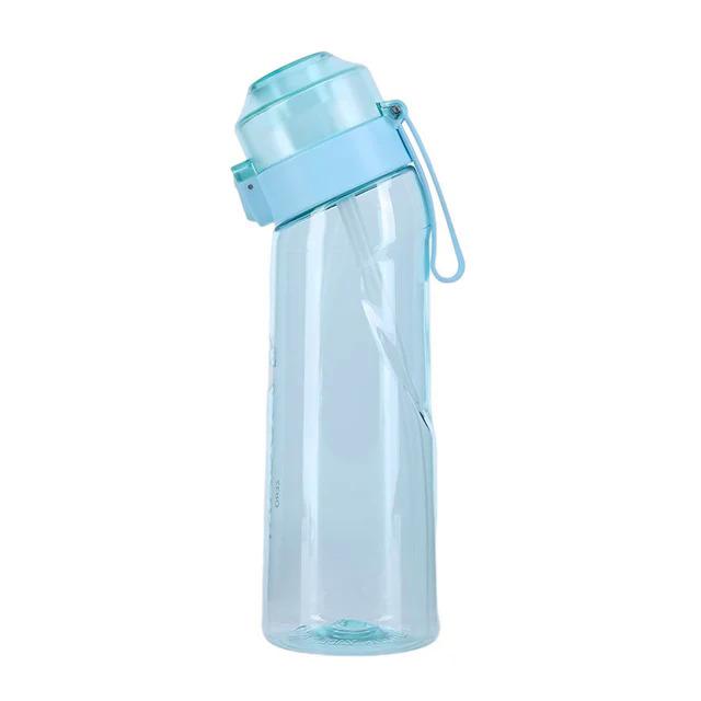 [Hot Selling] 7 Flavor Capsule Water Bottle Set, Aromatic Capsule Water Bottle Set, Sports Inflatable Water Bottle with 7 Fruit Flavor Capsules, Sports Water Bottle with Straw, Fruit Flavor Bottle 8