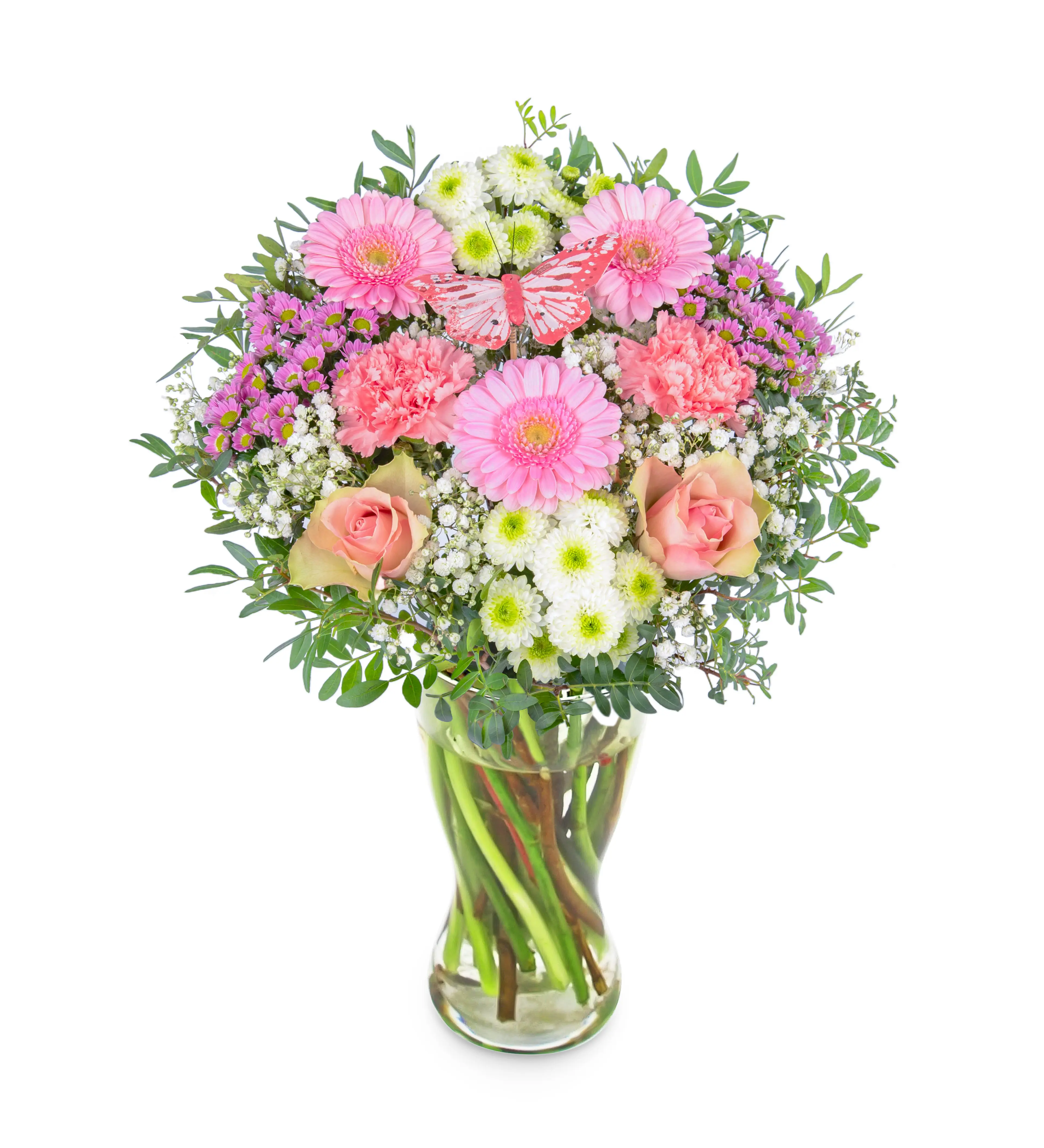 Pastel Meadows - Bouquet of Fresh Flowers - Birthday Flowers - Next Day Free Shipping - Flowers for her - Flowers 2025 - Gifts for him - Flowers Gift - Fresh Cut Flowers - Gifts for Girlfriend - Prestige Flowers