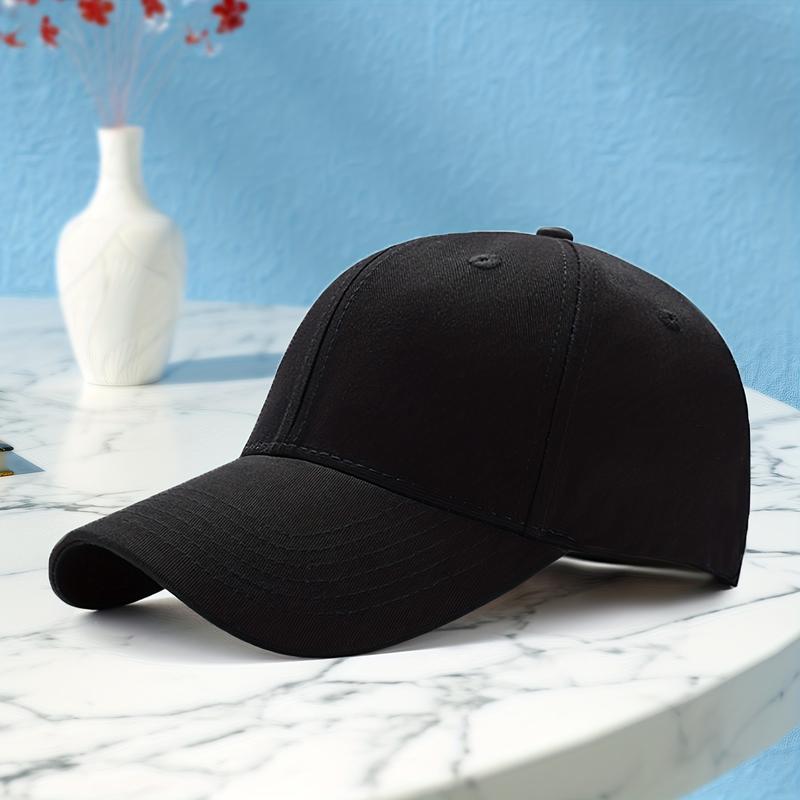 Product Introduction of A&H    Solid - Color Adjustable Curved Brim Sun Hat, a Fashionable Baseball Cap for Both Men and Women in Sports and Sunscreen Situations 2