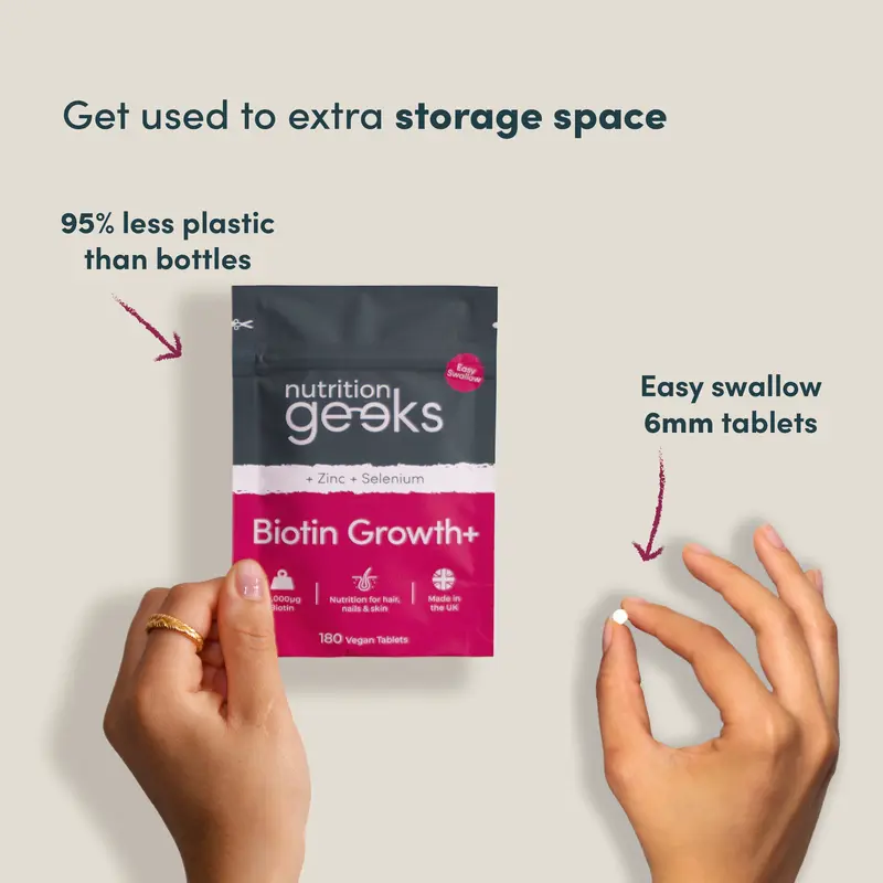 Biotin Growth + By Nutrition Geeks - LIVE 4