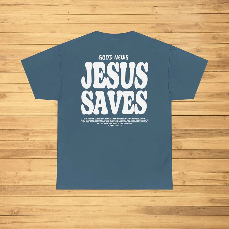 Aesthetic Jesus Saves Shirt 4
