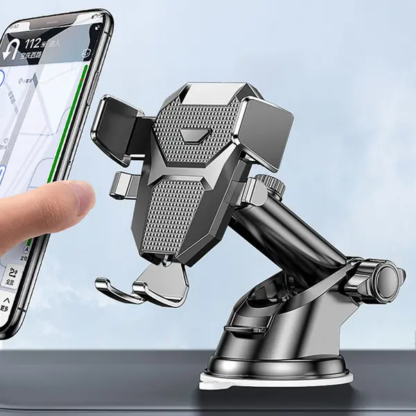 2023 NEW Universal Sucker Car Phone Holder 360? Windshield Car Dashboard Mobile Cell Support Bracket for 4.0-7 Inch Smartphones