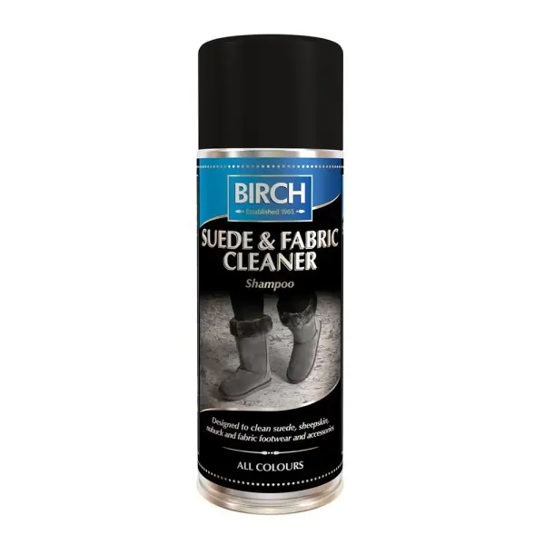 Birch Suede & Fabric Cleaner Foam for Shoes, Boots, Bags, Coats, and Jackets - Household Cleaner