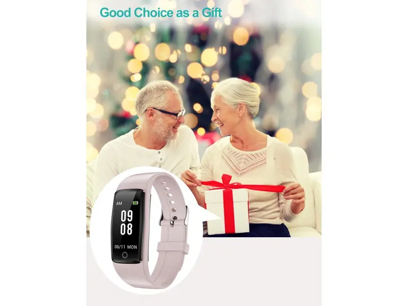 Willful Fitness Tracker Non Bluetooth Simple No App No Phone Needed Waterproof Pedometer Watch with Steps Calories Counter Sleep for Kid's Parents Men, Women 8