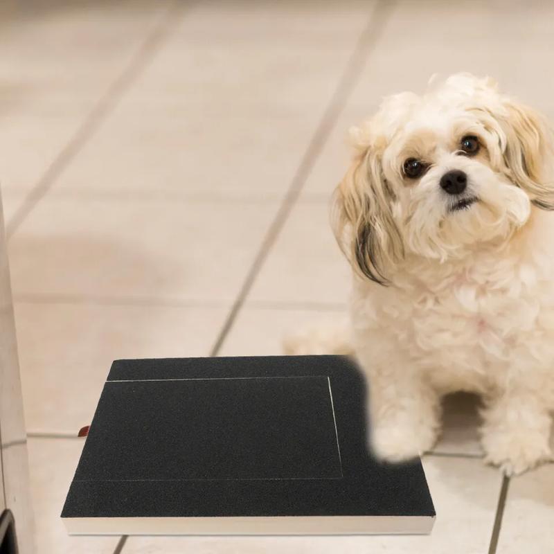 Non-Slip Pet Scratch Board with Food Storage Box for Dogs - Dog Scratch Pad for Nails 2