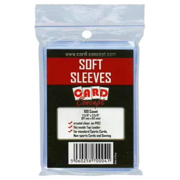 Card Concept Penny Sleeves - Pack of 100 Sleeves for Collectors