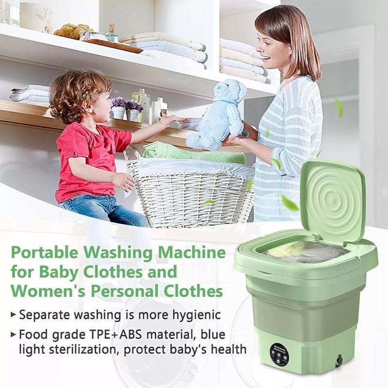Folding Washing Machine Bucket for Home and Travel 3