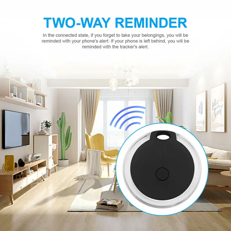 1PC Mini GPS Tracker Anti Lost Smart Alarm Bluetooth Locator for Kids Key Finder Device Phone 2