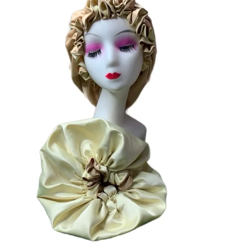 Reversible Satin Bonnet for Women - Hair Satin Bonnet