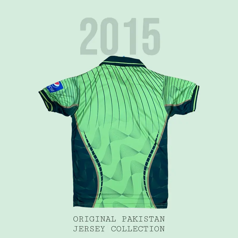 Pakistan 2015 Original World Cup Jersey *READ DESCRIPTION* 2