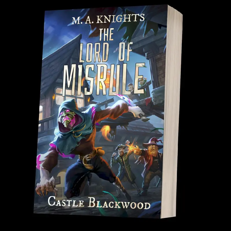 The Lord of Misrule by M.A.Knights signed paperback edition 0