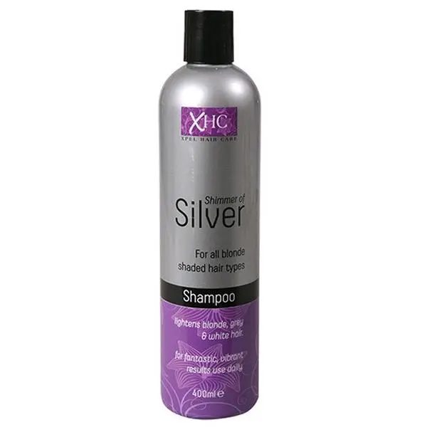 XHC Shimmer of Silver Shampoo for all blode shaded  hair types Haircare Moisturize Cleansing