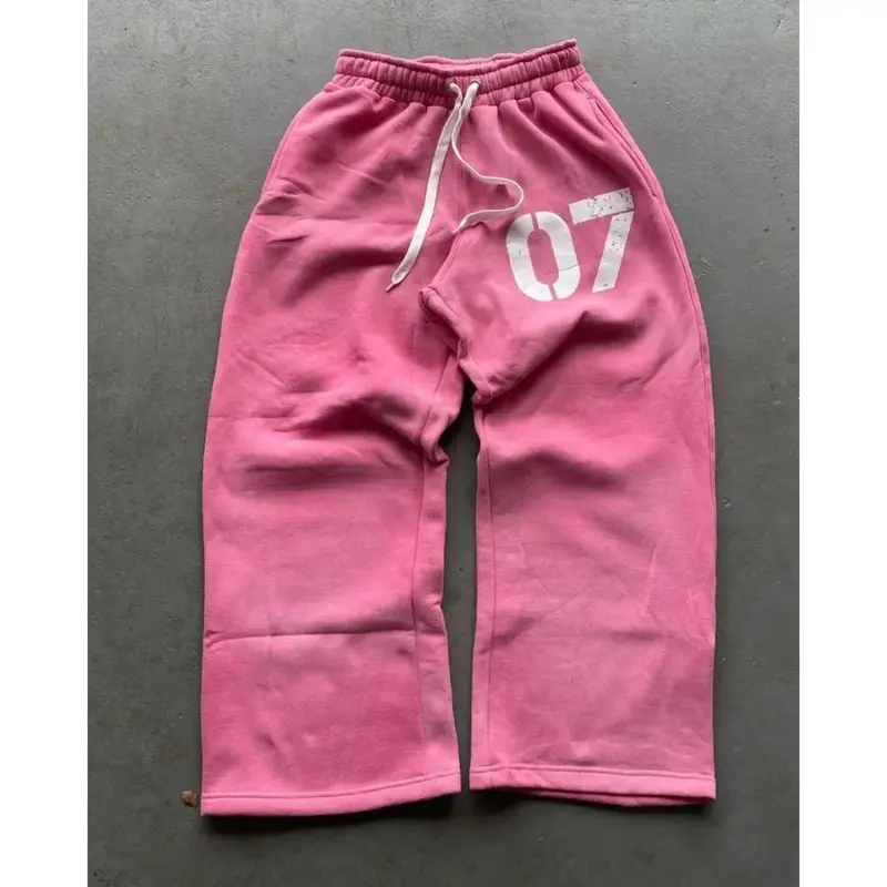 Removable Sports Pants Two Piece Set Y2k Hip Hop New Patch Embroidery Hoodie Women Clothing Sweatshirts Drawstring Casual Pants 6
