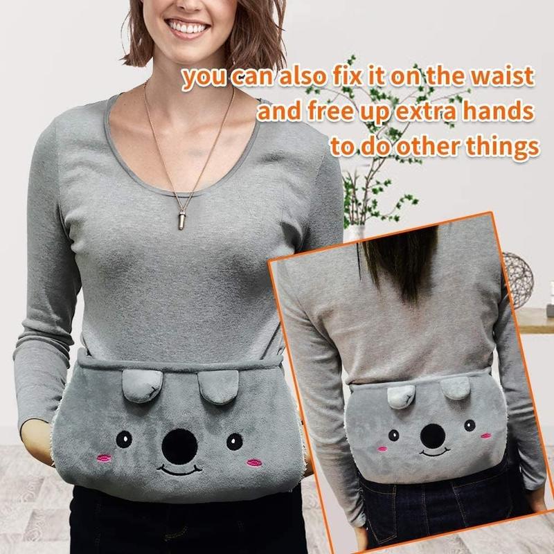 3-Piece Hot Water Bottle Belt Comforting Wearable Wrap Around Stomach Back Waist Soft Christmas Gift 8