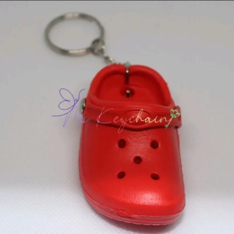 Mini Croc Clog Shoe Keychain 4