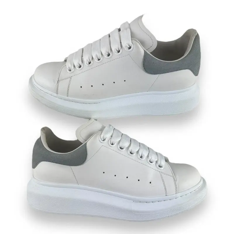Pre-Owned Alexander McQueen Runway White/Blue UK 3.5 / EU 36.5 1