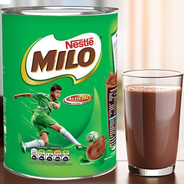 Milo Instant Malt Chocolate Drinking Powder Tin - 400g (Pack of 2) | Nourishing and Delicious Chocolate Malt Drink 2