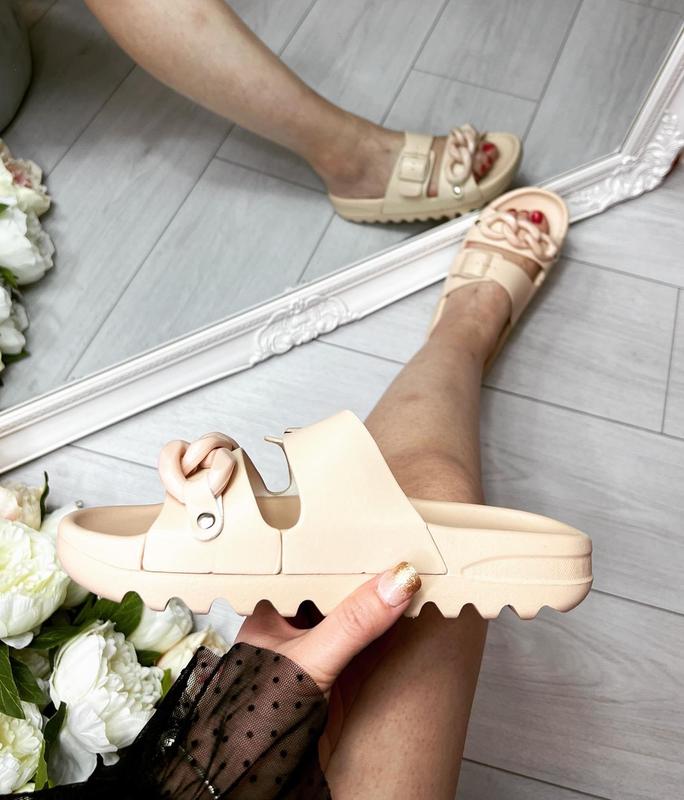 Women Chunky Sole Sliders Casual Comfy Sandals Flatform Summer Shoes Footwear Girl 8