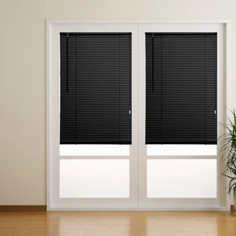 EV Dekor PVC Plain Window Blinds - Venation Style, 25mm Slats, Trim and Fit with Ease 3
