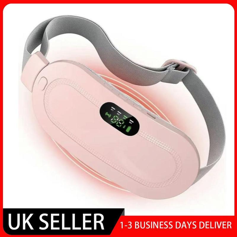 Portable Heating Pad for Period Cramps. Cordless Heating Pad Fast Heating warming Beit. Muiti-purpose Belly & Back Heating Belt for Women 4-modes Heat Compress Patch heating pad Comfort menstrual heater menstrual heater 1