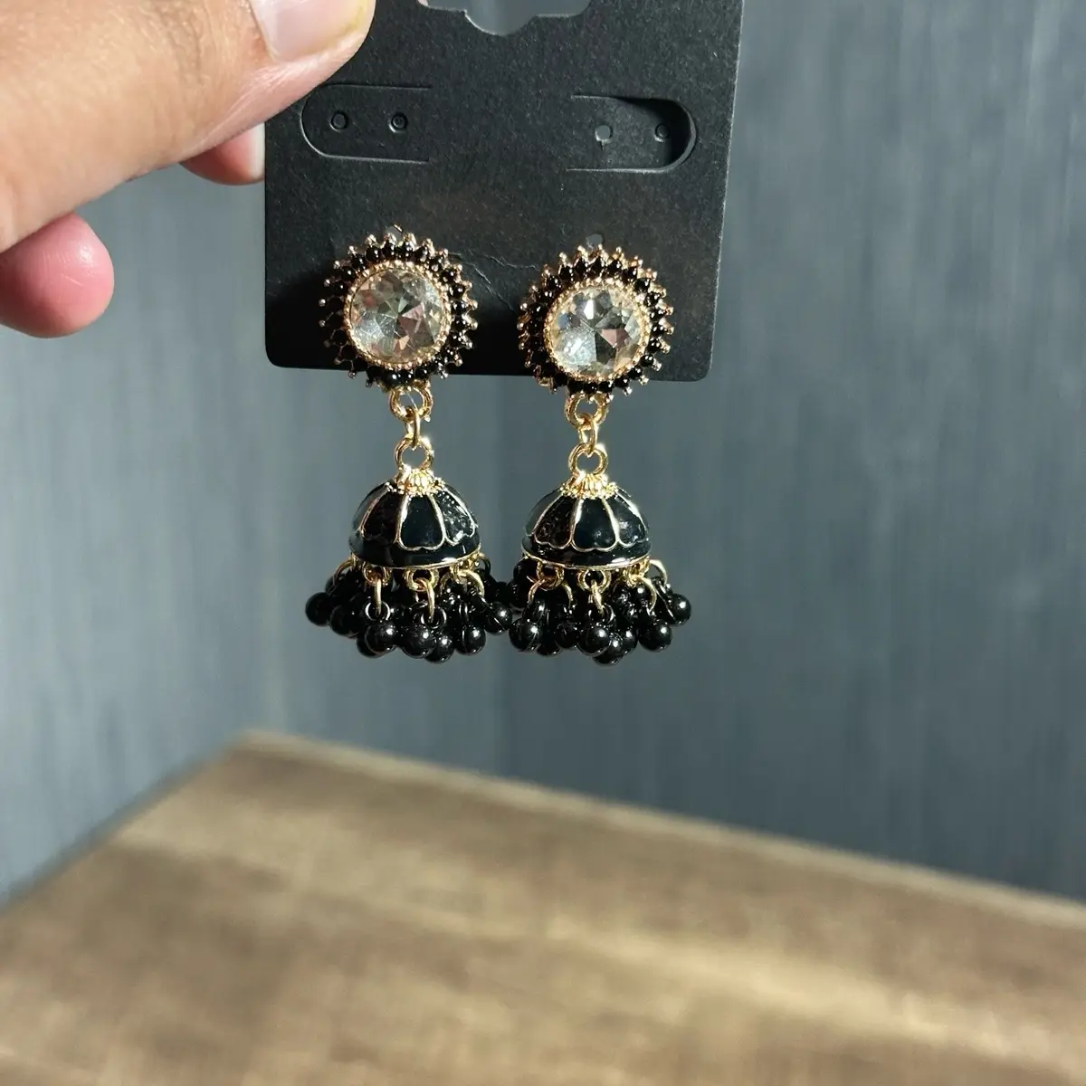 Small lightweight Jhumka Earrings