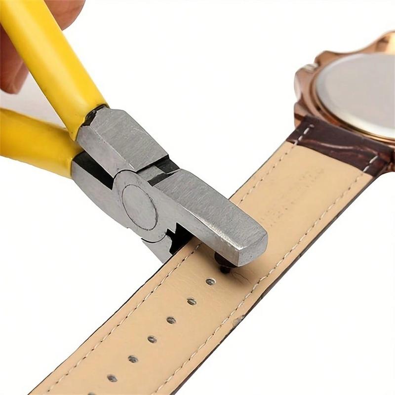 Rainbow Snowman  Universal Handheld Hole - puncher for Leather Straps: Ideal for Belts, Shoelaces & Watch Straps, 1pc, Tools for Men 3