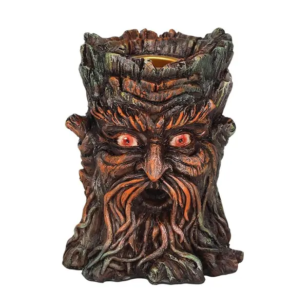 Small Green Man Backflow Incense Burner 1