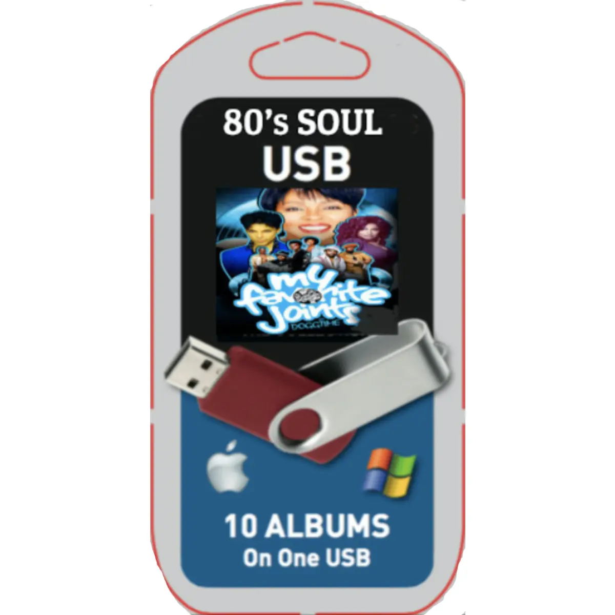 80's Soul USB | Plug & Play - Dj Doggtime - ideal For The Car