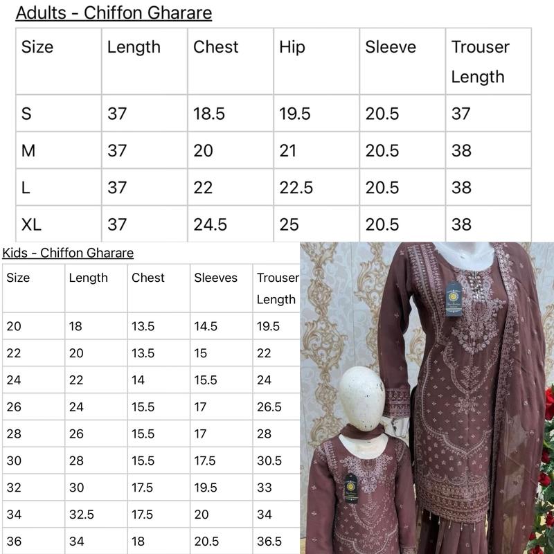 Product Introduction of Mummy and Me Chiffon Collection 10