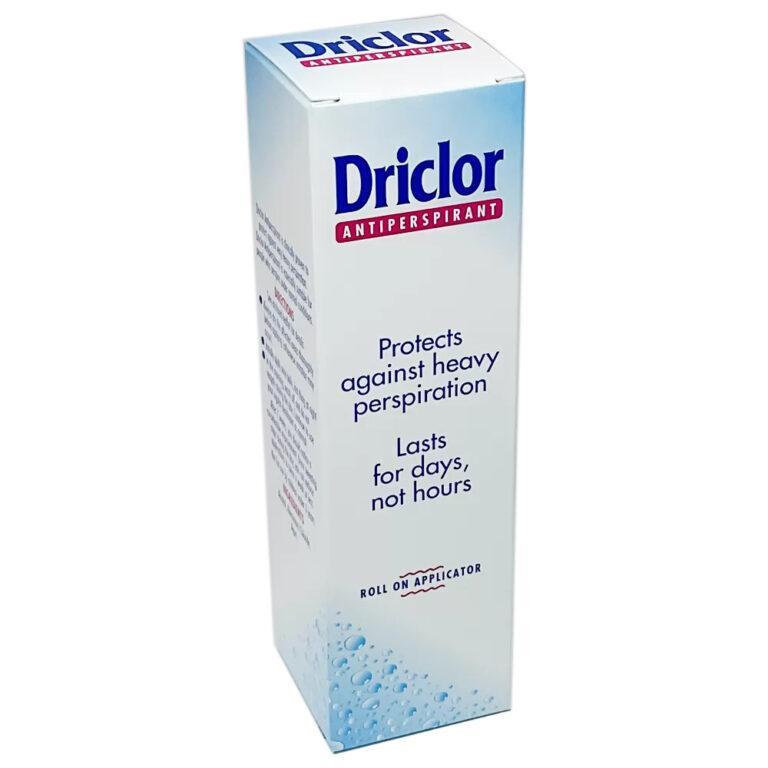 Driclor Antiperspirant Roll On Applicator Deodorant 20ml Body Care Gentle Comfort Cleanser 0