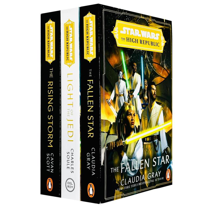 Star Wars: The High Republic Series 3 Books Collection Set (Light of the Jedi, Rising Storm & Fallen Star) 0