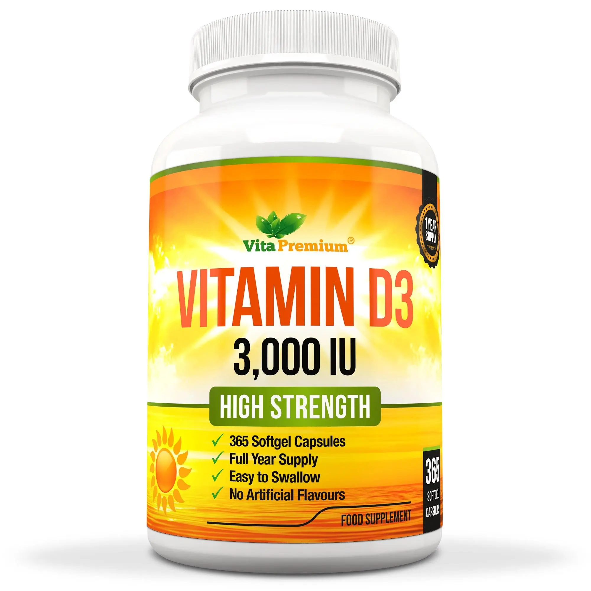 High Strength Vitamin D 3,000 IU for Muscle Health - Healthcare