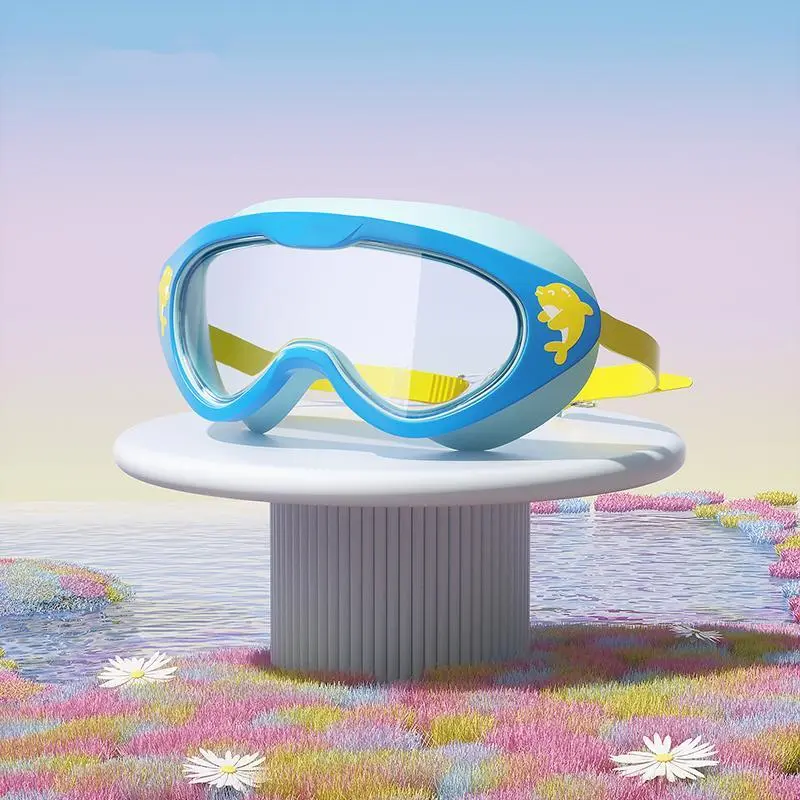 Age 4-16 Youth Swim Goggles - Crystal Clear, Anti-Fog Lens - Leak-Proof, UV Protection - Comfortable Fit for Training and Play 1
