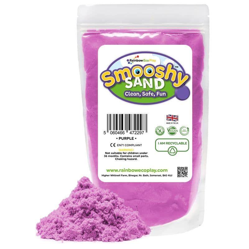 Rainbow Eco Play Smooshy Kinetic Magic Sand 485g 4