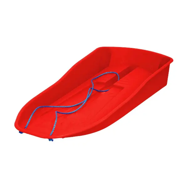 Heavy Duty Cannon Winter Sports Plastic Snow Sledge Tobaggan