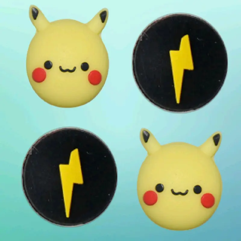 iTech Store Trends For NS Thumb Caps & Grips for NS OLED & NS LITE Consoles - 4PCS - Gaming Accessories 4