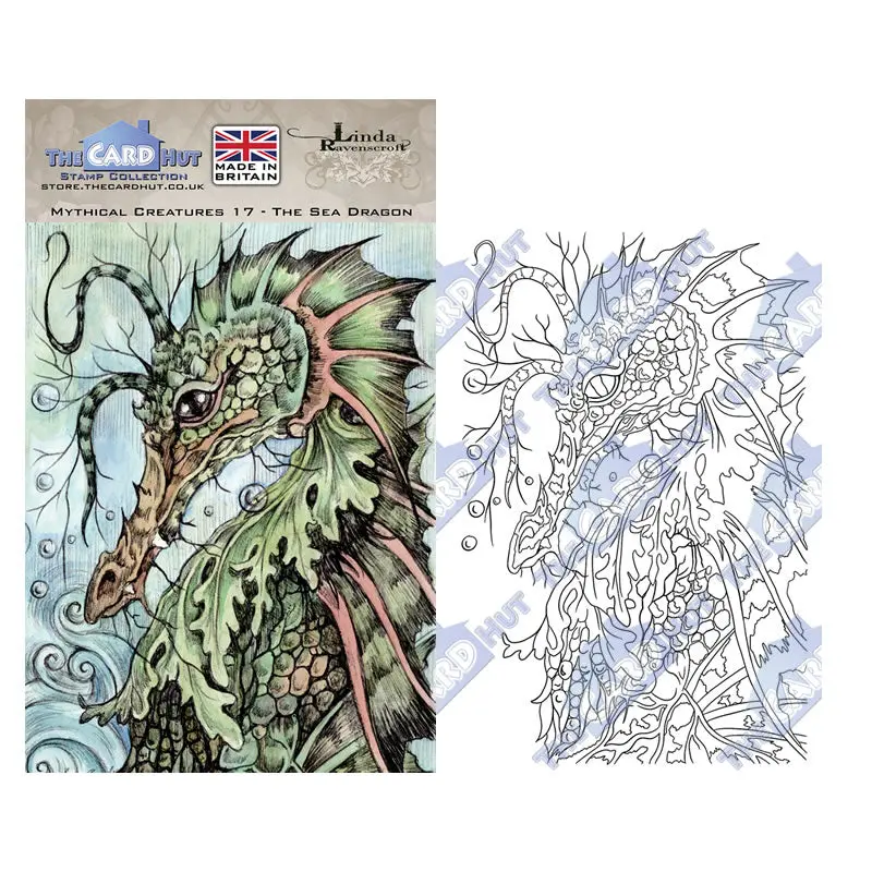 Linda Ravenscroft: Mythical Creatures - Dragon Stamp Collection 5