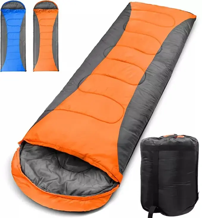 210CM Sleeping Bag Single Outdoor Camping Hiking Thermal 0°C ~ -5°C Winter Warm