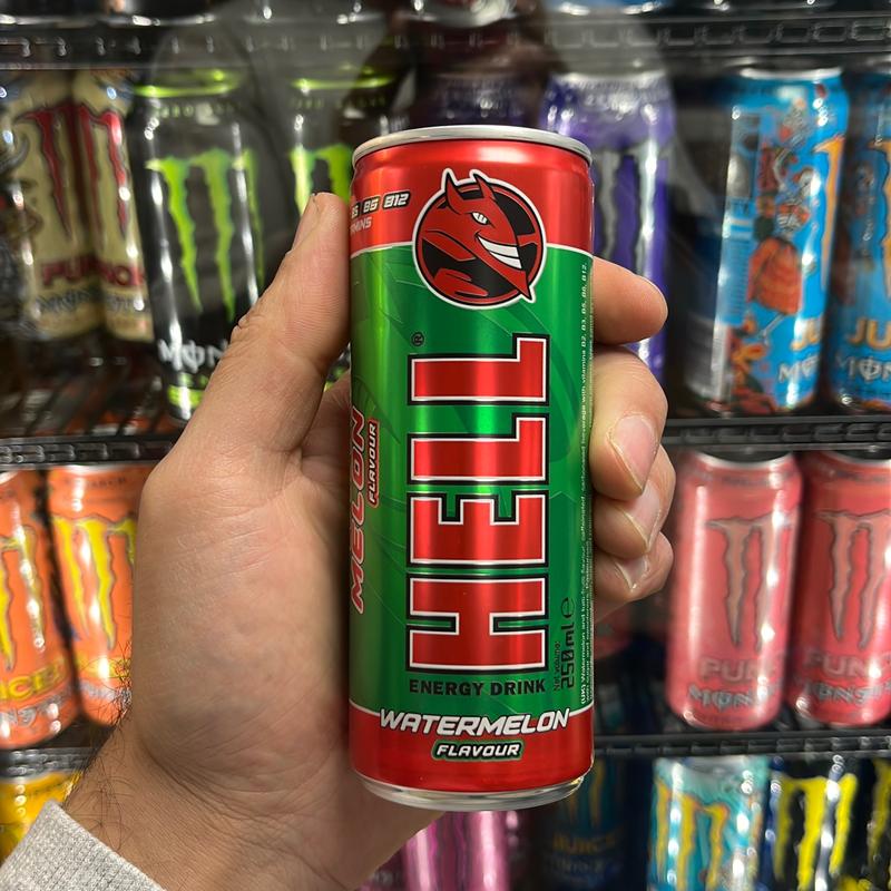 HELL ENERGY WATERMELON 250ml Can 0