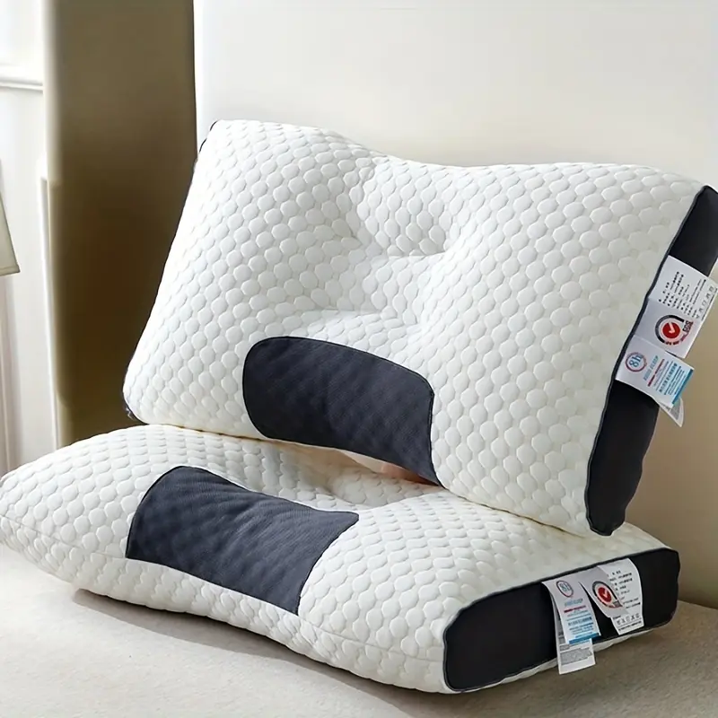 900 grams of cotton Soft & Breathable Knitted Love-Themed Pillow - Neck Support, Washable, Reversible, All-Season Comfort