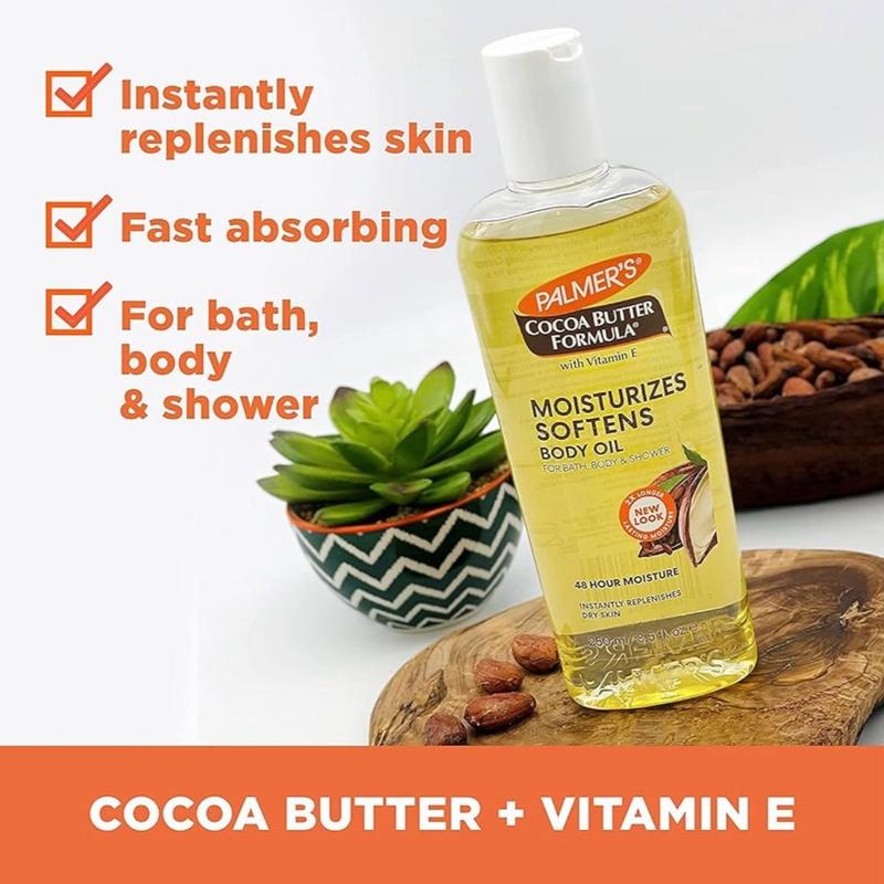 Palmer's Cocoa Butter Formula Body Oil Softens and Moisturizes, 250ml x3 1